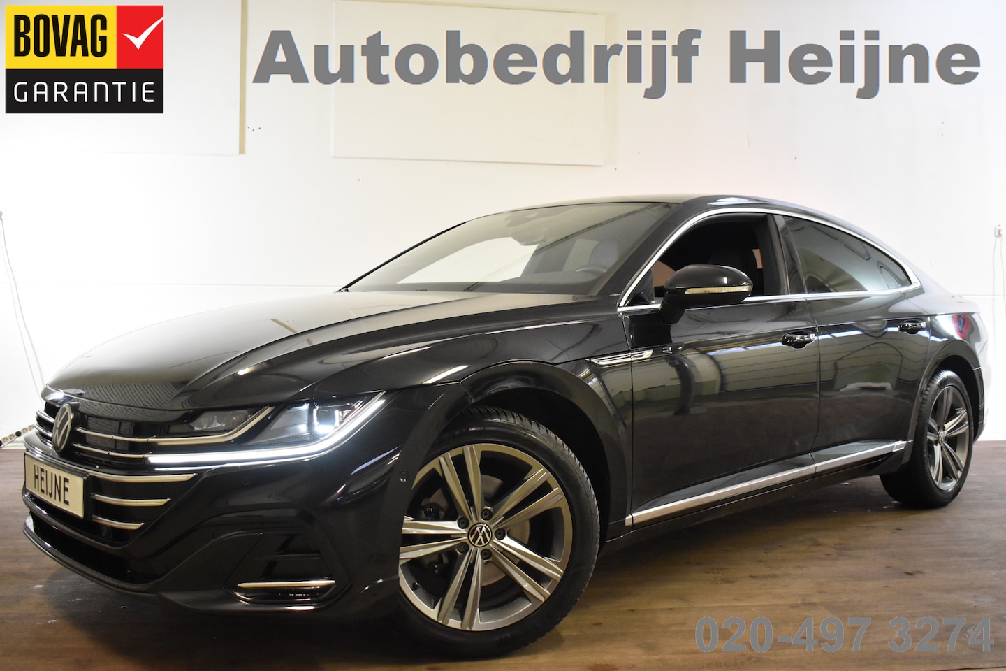 Volkswagen Arteon - eHybrid 218PK DSG R-LINE SPORT BUSINESS + LEDER/NAVI/VIRTUAL - AutoWereld.nl