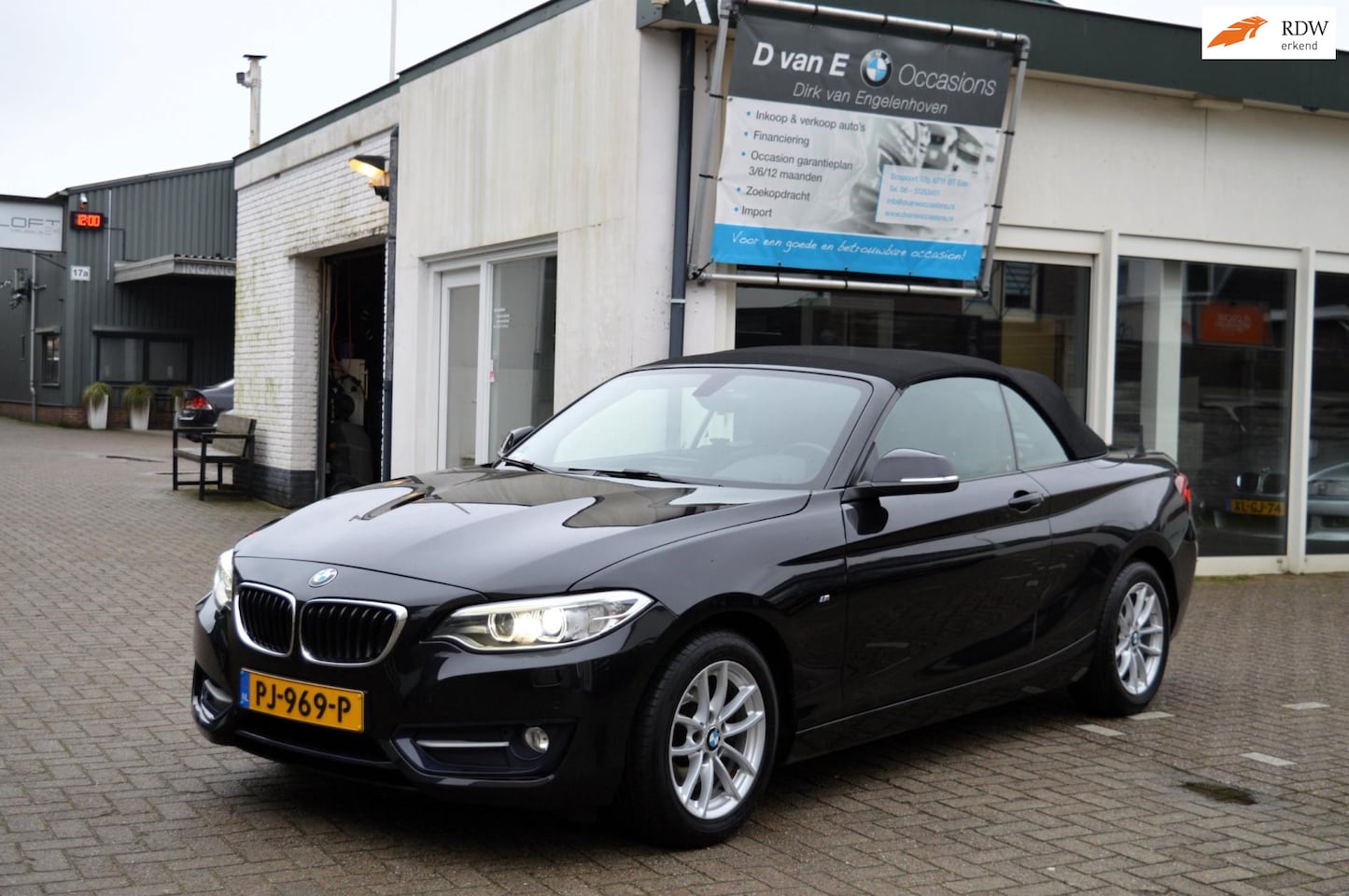 BMW 2-serie Cabrio - 220d High Exe.,Sport"57875"km UNIEK! 190PK zeldzaam voor NL - AutoWereld.nl