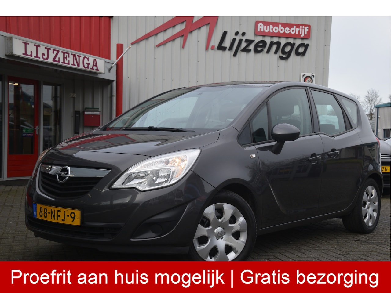 Opel Meriva - 1.4 Turbo Edition Airco | Trekhaak | Cruise | Radio/CD - AutoWereld.nl