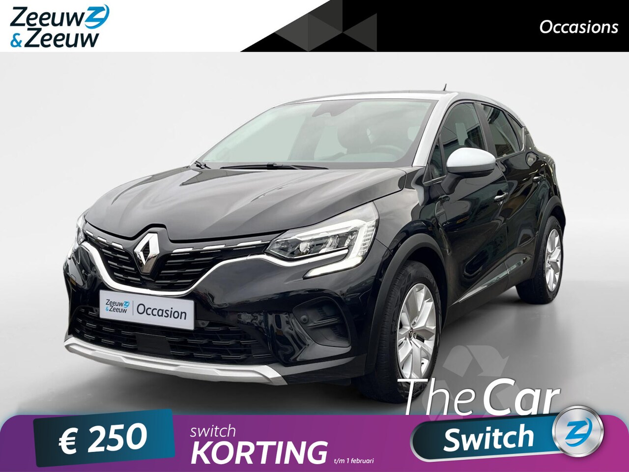 Renault Captur - 100PK TCe Zen | 1e eigenaar | Trekhaak (1200KG) | Navi | Camera | Parkeersensoren | Cruise - AutoWereld.nl