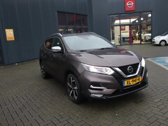 Nissan Qashqai - 1.3 DIG-T Tekna + NAPA leder | Trekhaak | Panorama dak | Cruise control | Camera's