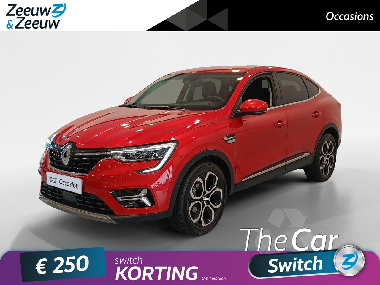 Renault Arkana - 1.3 - 160PK MHEV Techno Automaat | 1e eigenaar | Full LED | Privacy Glass | Cruise Control - AutoWereld.nl