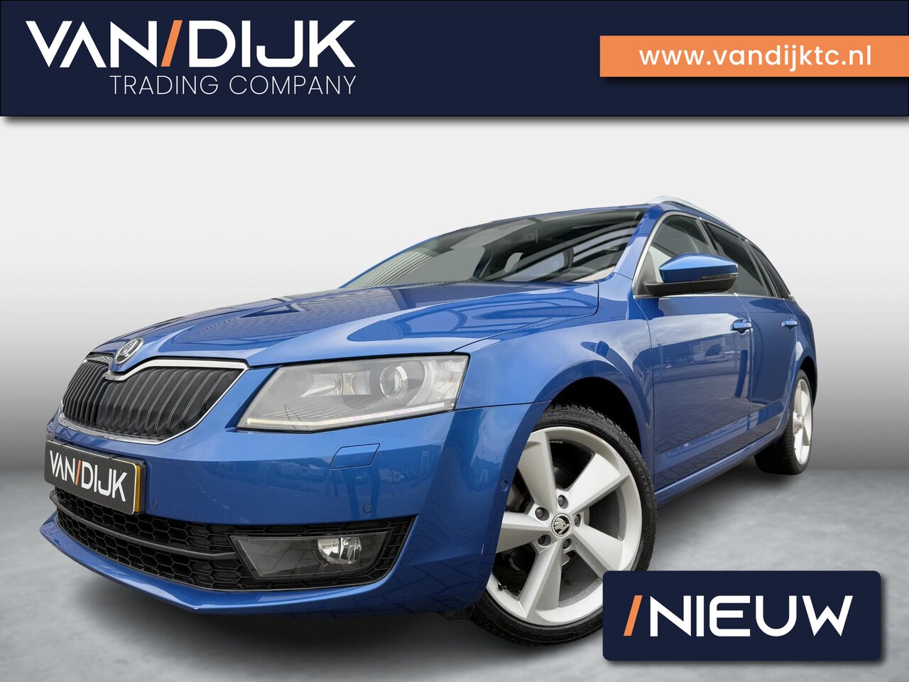 Skoda Octavia Combi - 1.2 TSI Gr. Elegance BNS ✓Panoramadak ✓Bi-Xenon ✓Navigatie Full Map ✓Climate ✓Canton Sound - AutoWereld.nl