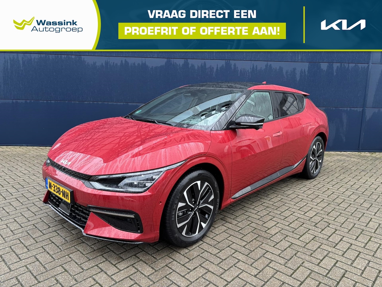 Kia EV6 - 77,4kWh 229pk RWD GT-Line | Navigatie | 360 camera | Meridian Audio | Parkeersensoren | LE - AutoWereld.nl