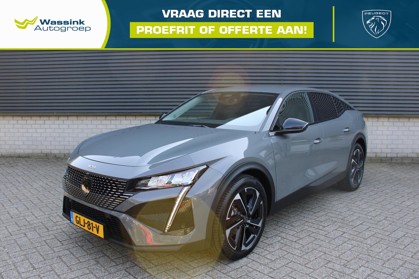 Peugeot 408 - ALLURE Hybrid 136PK e-DCS6 I Drive Assist Inclusief Adaptive Cruise Control I 19 - AutoWereld.nl