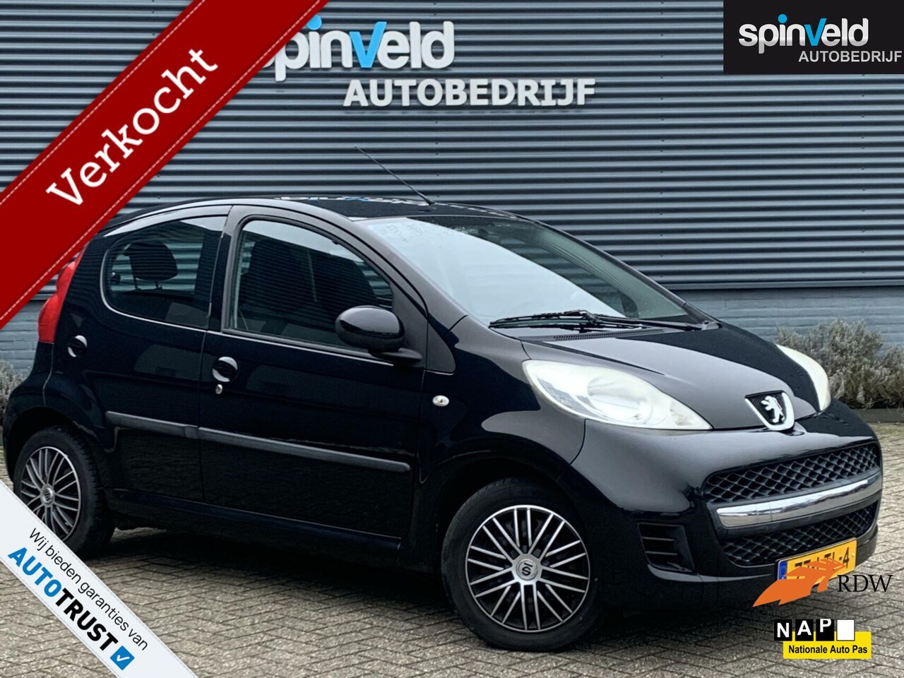 Peugeot 107 - 1.0-12V XS BJ`10 NAP NL Airco 5drs Elekpakket - AutoWereld.nl