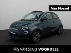 Fiat 500 C - 500e Icon 42 kWh | Cabrio | LMV | Stoel Verw. | Navi | DAB | Climate control |