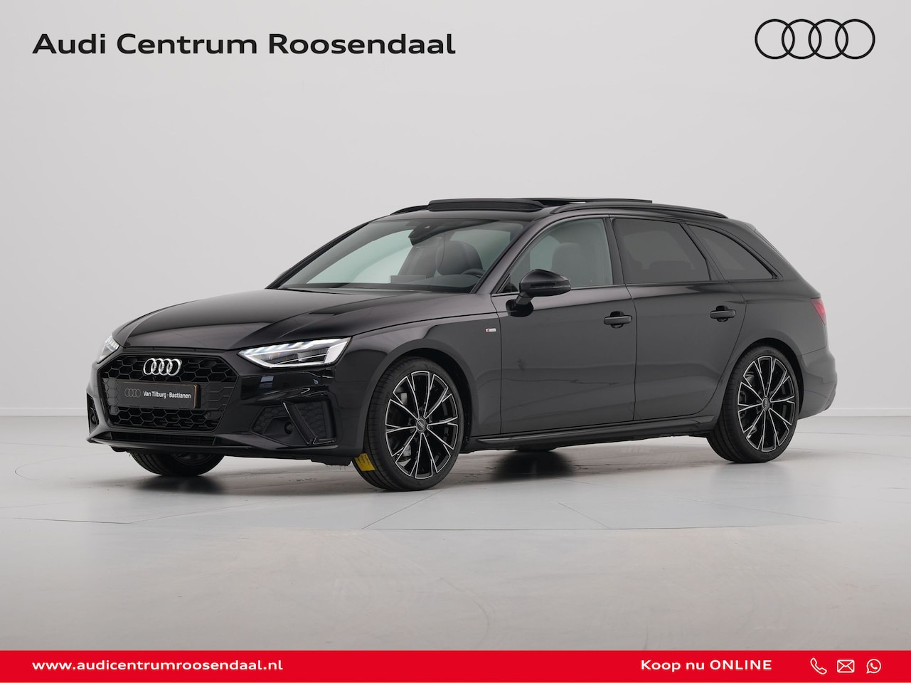 Audi A4 Avant - 35 TFSI S edition Competition Panoramadak S Line Keyless - AutoWereld.nl