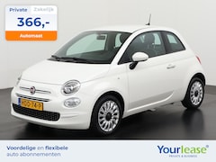 Fiat 500 - 1.2 Lounge Automaat | All-in 366, - Private Lease | Zondag Open