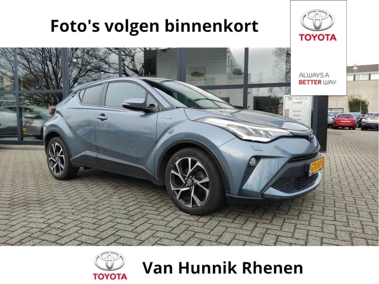 Toyota C-HR - 1.8 Premium | Stoelverw | Dodehoek | Navi | LED | - AutoWereld.nl