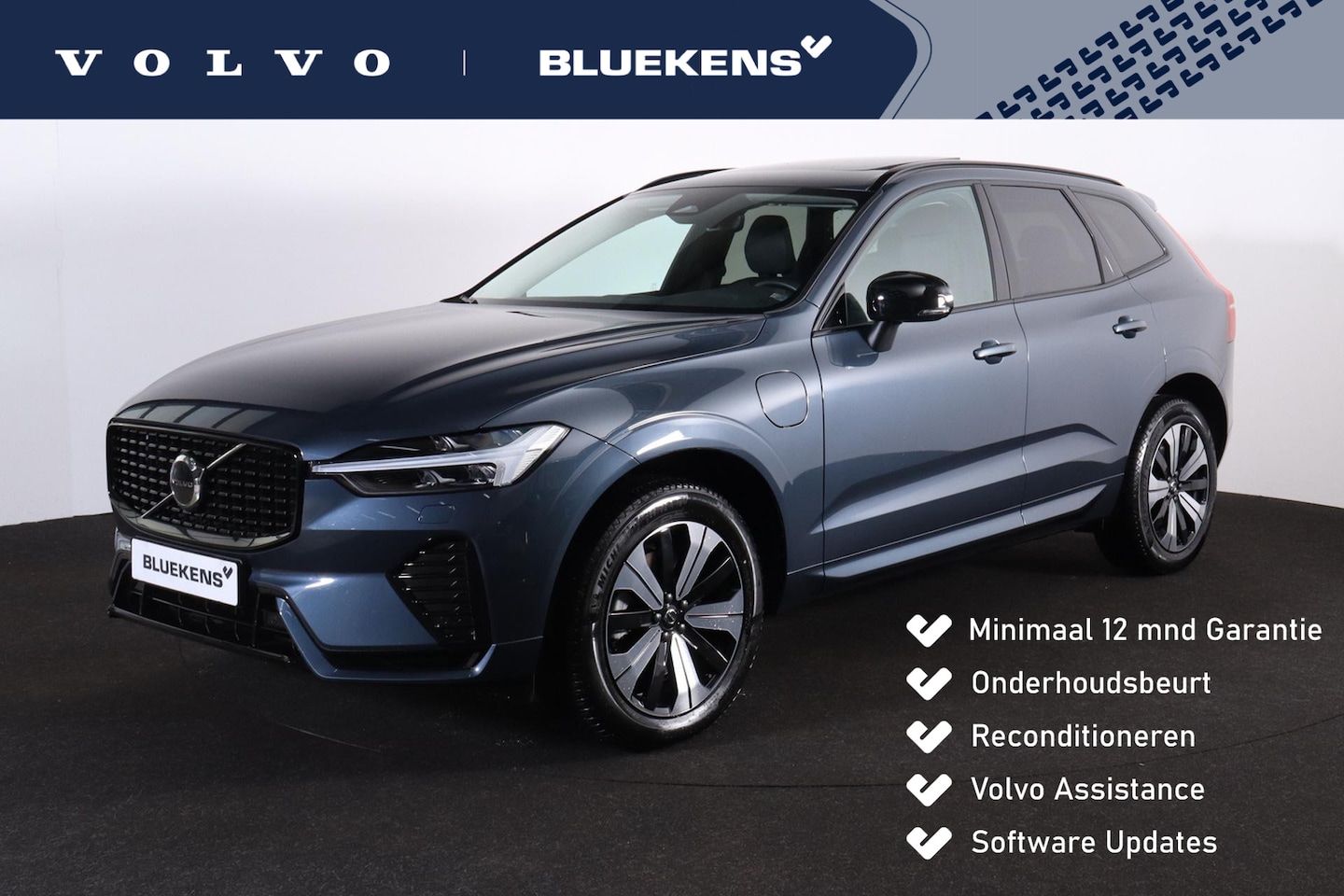 Volvo XC60 - T6 AWD Recharge Plus Dark - LONG RANGE - Panorama/schuifdak - IntelliSafe Assist - Harman/ - AutoWereld.nl