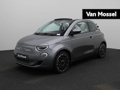 Fiat 500 C - 500e La Prima 42 kWh | Lederen bekleding| Navigatie | Apple carplay / Android auto | Parke