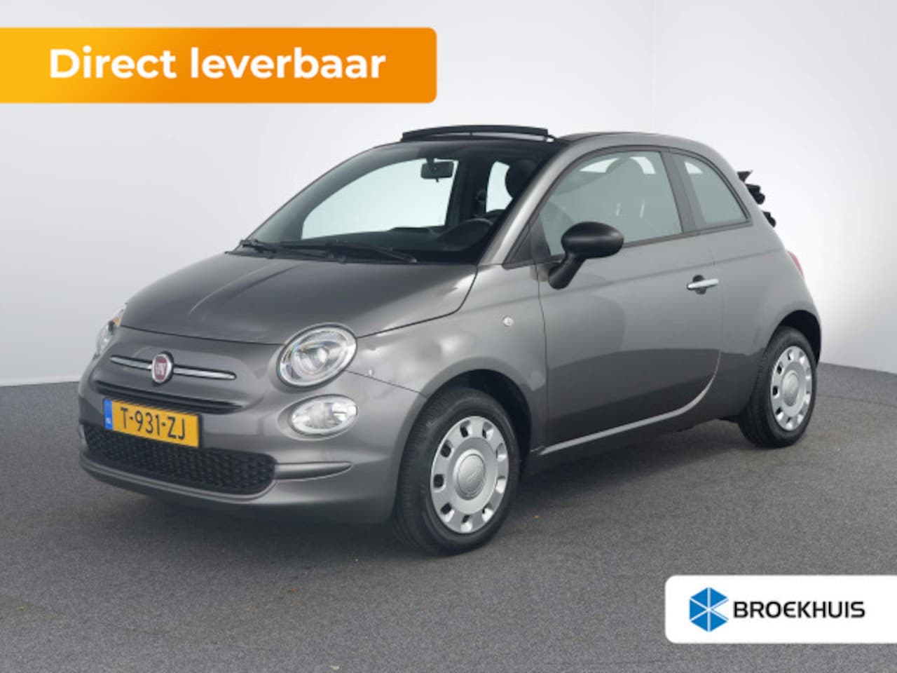 Fiat 500 C - 1.0 Hybrid | Cabrio | Cruise | Airco | Apple Carplay/ Android Auto | - AutoWereld.nl