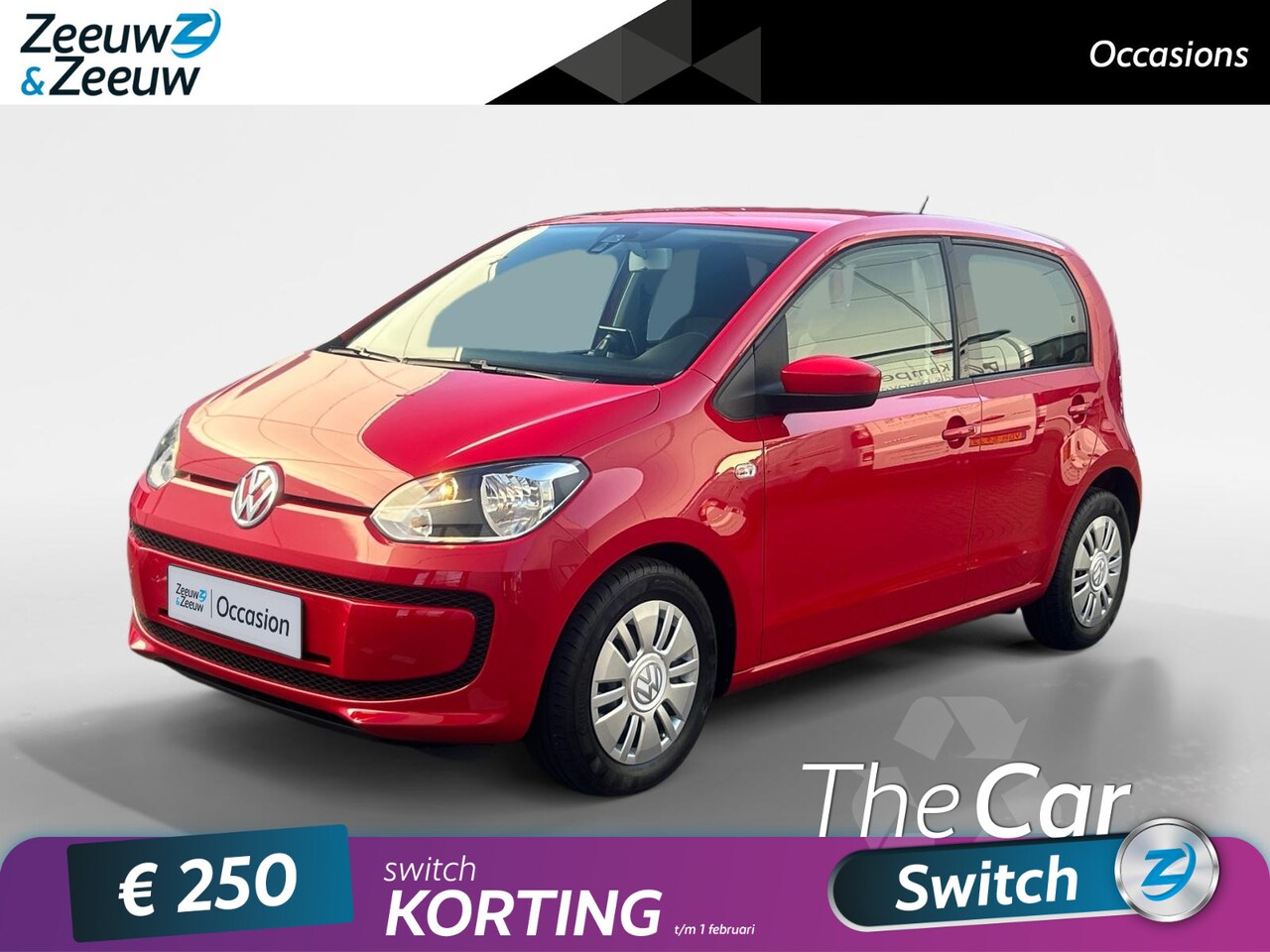 Volkswagen Up! - 1.0 move up! BlueMotion | Navigatie | Bluetooth | Elektrische Ramen | 40999KM NAP | Eerste - AutoWereld.nl