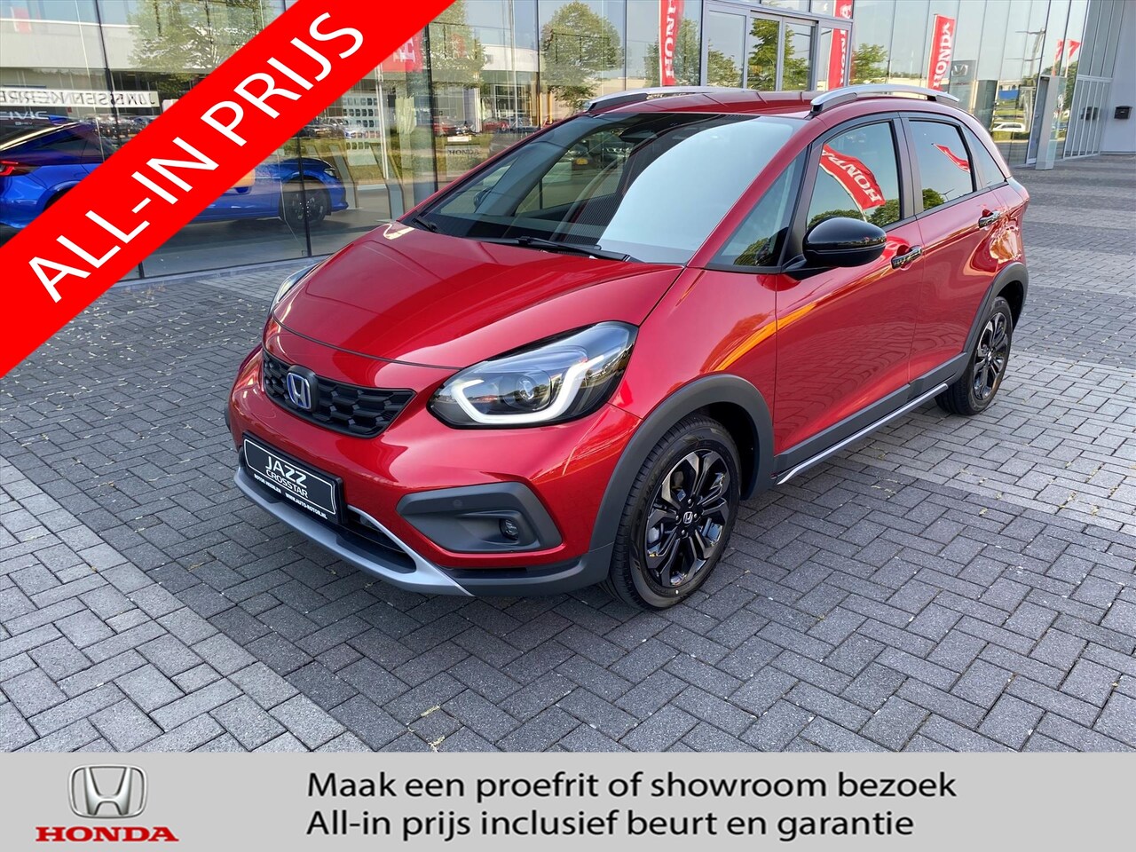 Honda Jazz - 1.5 e:HEV Hybrid Advance Crosstar - 1000 euro voordeel - AutoWereld.nl