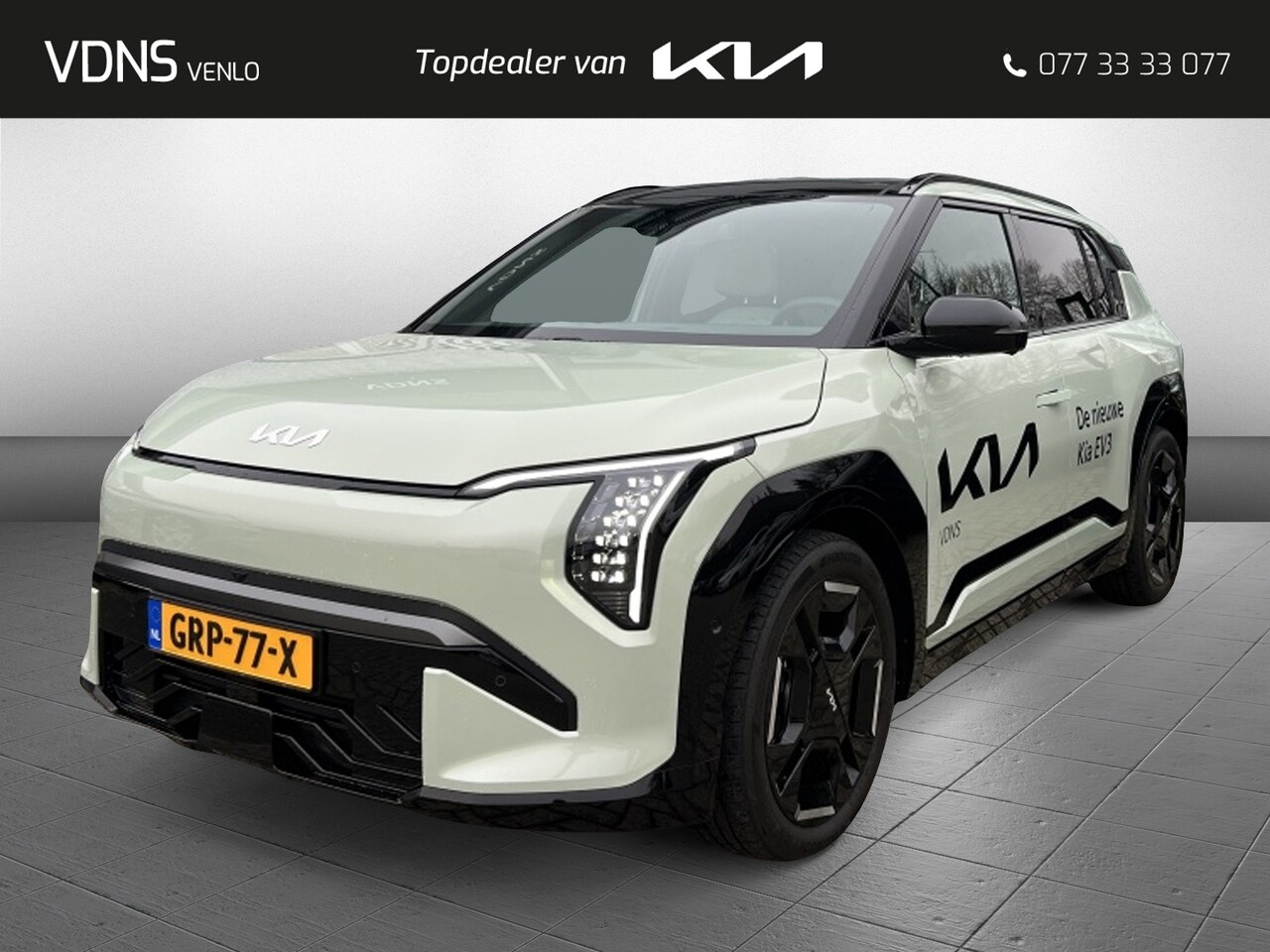 Kia EV3 - GT-PlusLine 81.4 kWh DIRECT LEVERBAAR!! - AutoWereld.nl