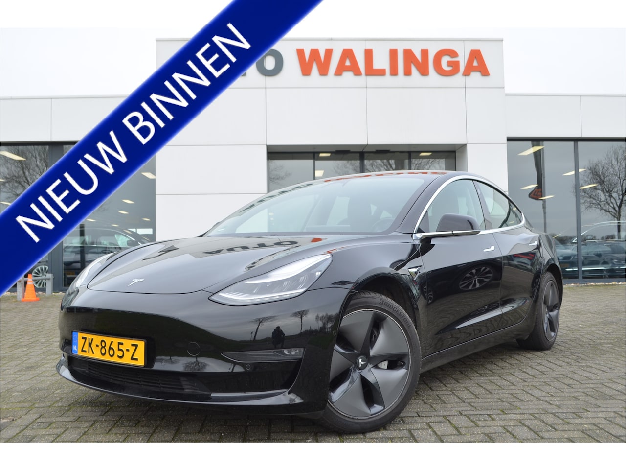 Tesla Model 3 - Standard RWD Plus 60 kWh Autopilot | Zwart Leer | Panorama dak - AutoWereld.nl