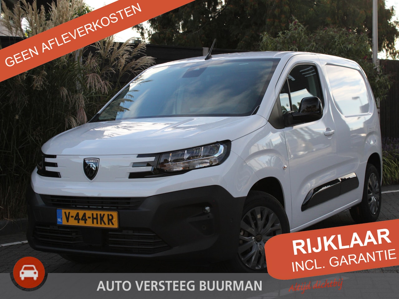 Peugeot Partner - 1.5 BlueHDi 100PK S&S L1 Navigatie, Achteruitrijcamera, Trekhaak, Dab, Bluetooth, Parkeers - AutoWereld.nl