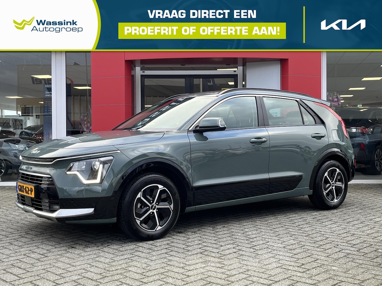 Kia Niro - 1.6 GDi Hybrid 129pk DCT6 DynamicLine | Climatronic | Navigatie | Parkeer camera | Apple/A - AutoWereld.nl