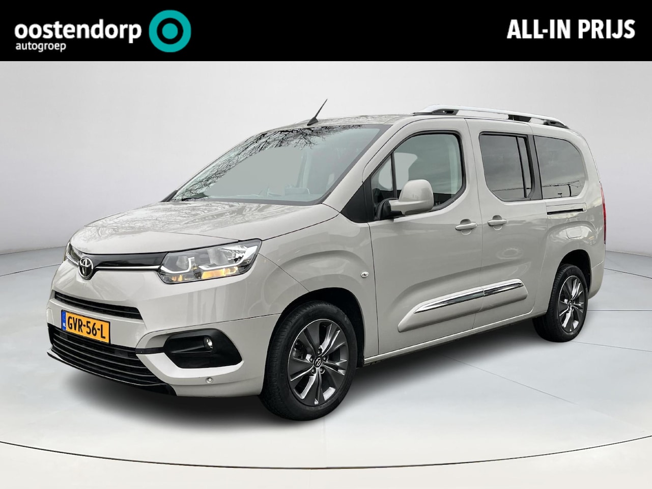 Toyota ProAce City Verso - 1.2 Turbo Dynamic Long 7p. | Automaat | 7-zitplaatsen | Carplay | Trekhaak | Licht metalen - AutoWereld.nl