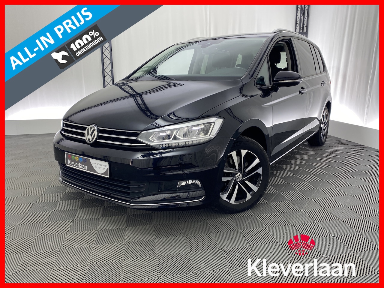 Volkswagen Touran - 1.5 TSI Comfortline Bus. 7p DSG Automaat 1.5 TSI 150 PK DSG | 7-pers. | Clima | Cruise | V - AutoWereld.nl