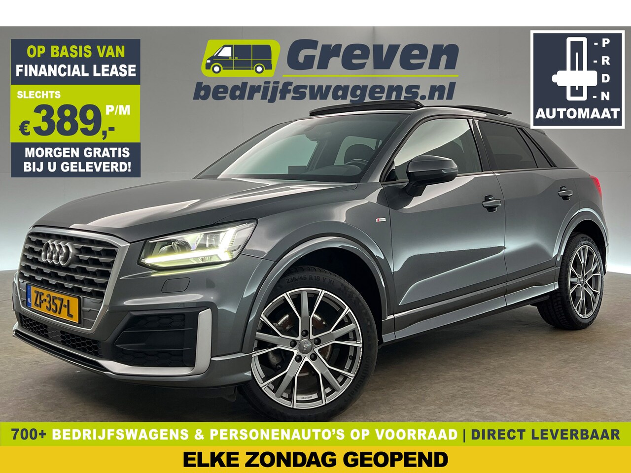 Audi Q2 - 35 TFSI S-line 150PK Automaat Pano Trekhaak Clima Cruise PDC Navi LED 18"LMV - AutoWereld.nl