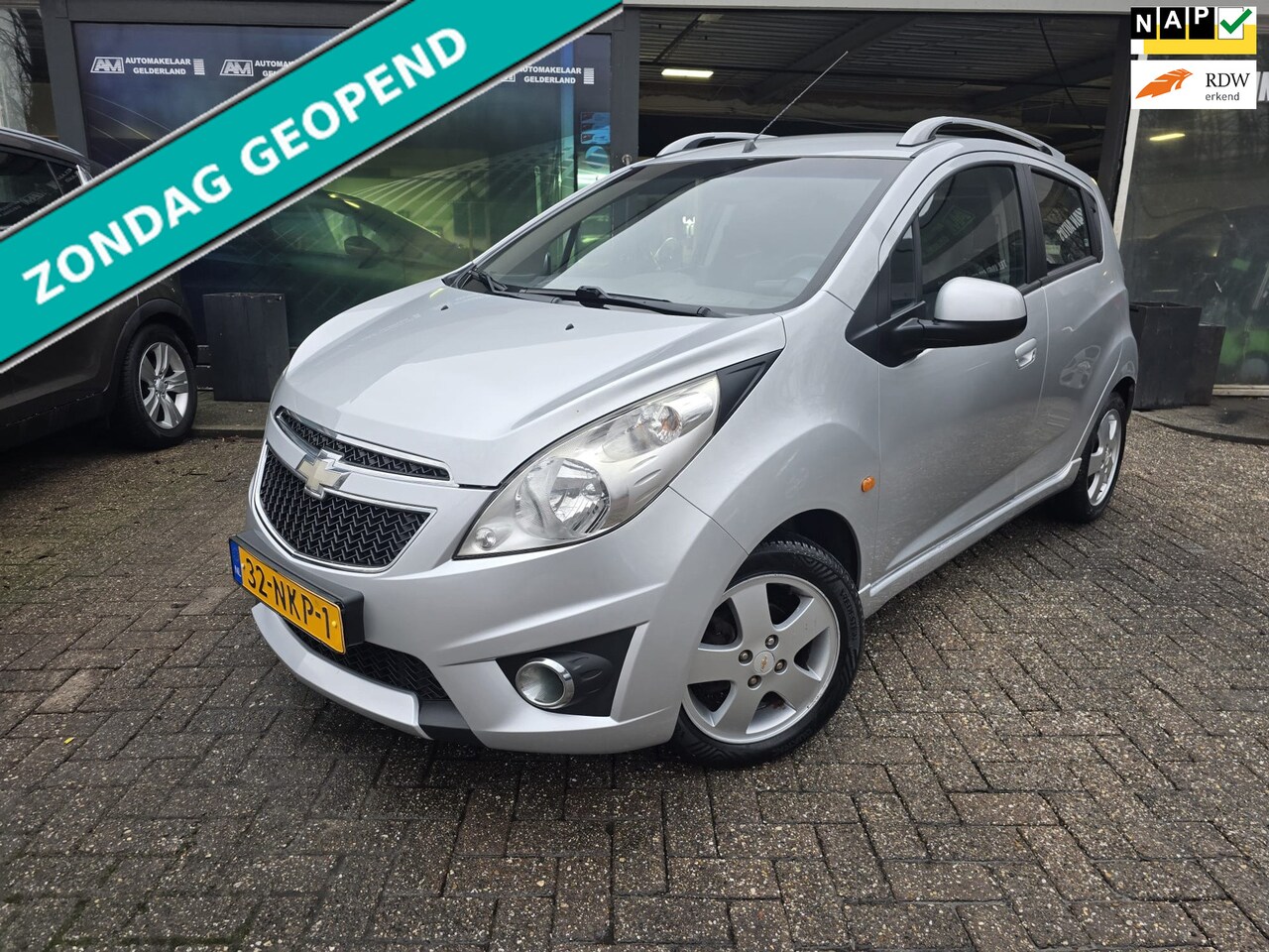 Chevrolet Spark - 1.2 16V LTZ | 2E EIGENAAR | 12MND GARANTIE | AIRCO | LMV | ELEC RAMEN | - AutoWereld.nl