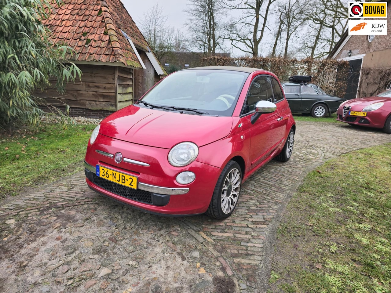 Fiat 500 C - 1.2 Lounge-CABRIOLET-AUTOMAAT- - AutoWereld.nl