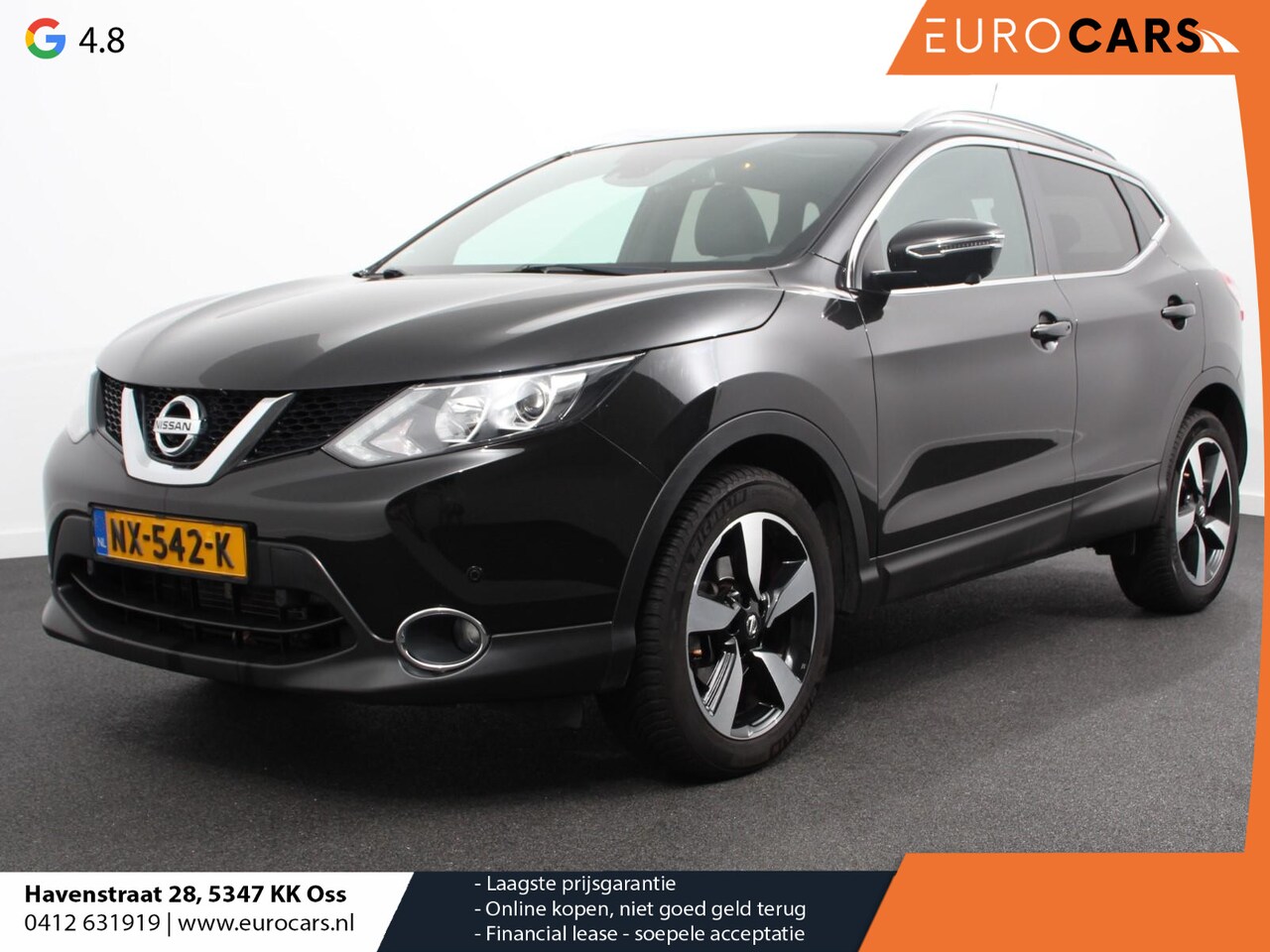 Nissan Qashqai - 1.2 Automaat N-Connecta Comfort Pack | Design Pack | Panorama dak | Navigatie | Climate Co - AutoWereld.nl