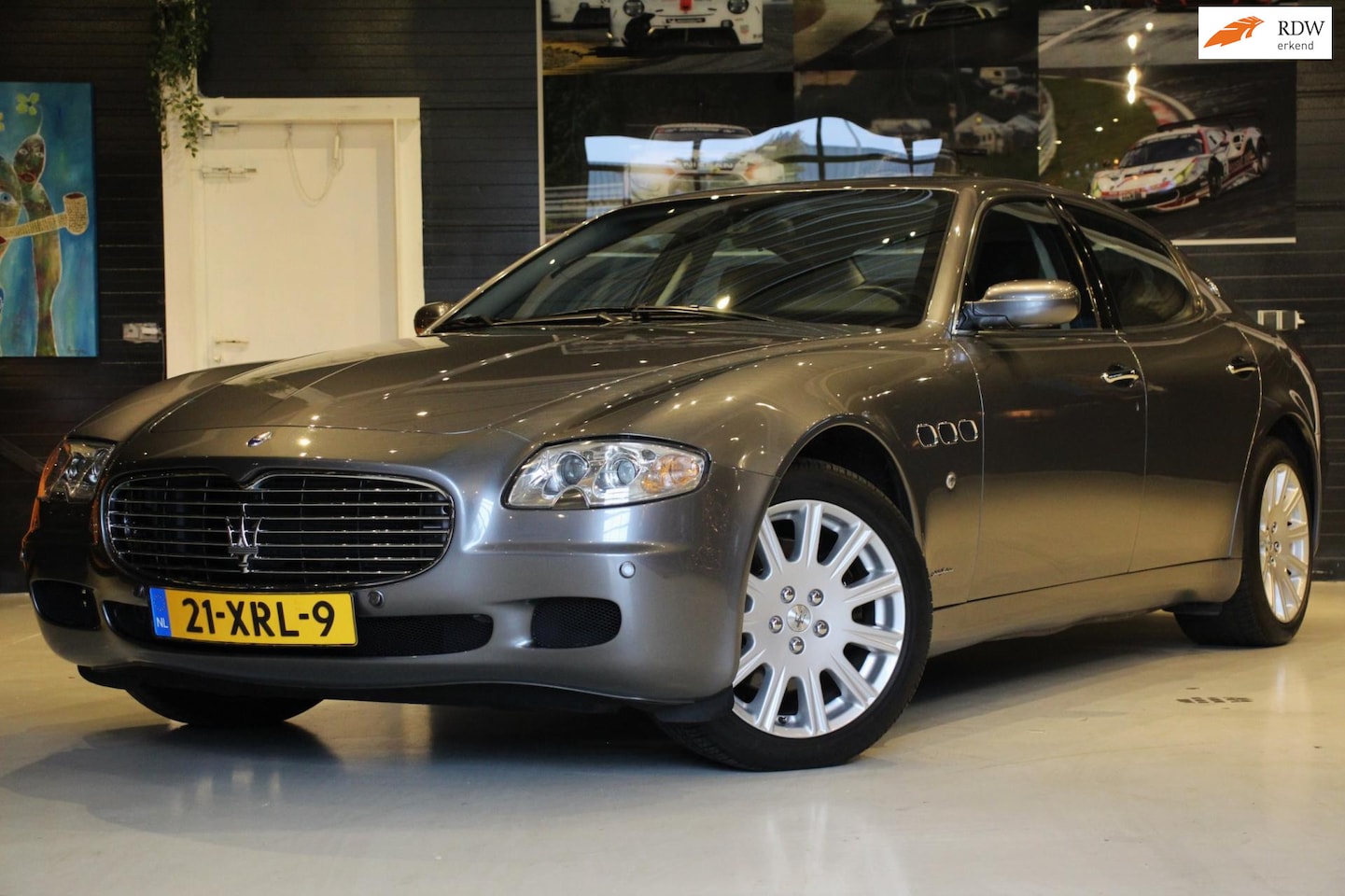 Maserati Quattroporte - 4.2 - DEALER OH - LEDER - XENON - TUBI - NAP - YOUNGTIMER - AutoWereld.nl