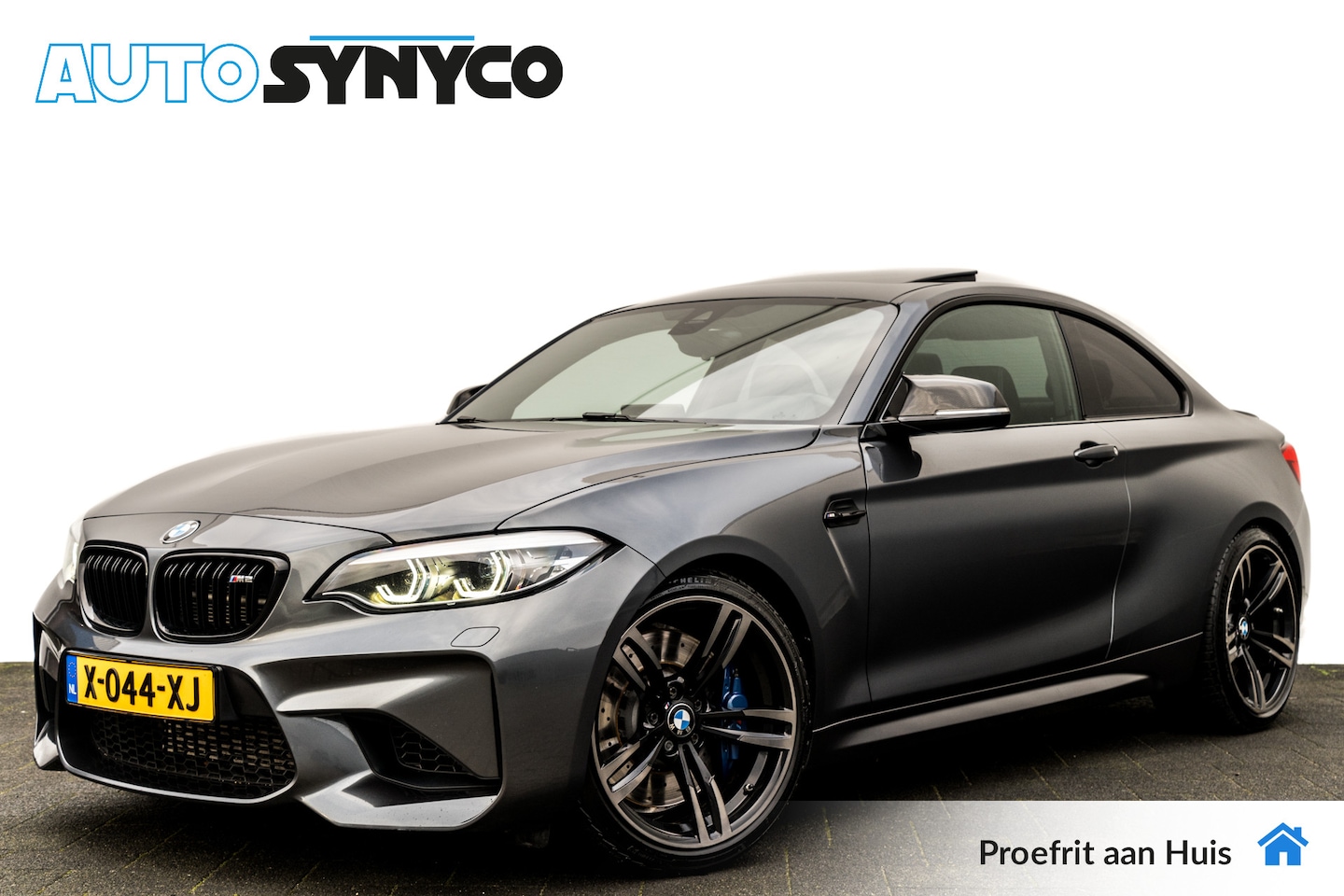 BMW 2-serie Coupé - M2 370 Pk DCT | Sportstoelen | Schuifdak | Leder | Elektr. Stoelen | 19 inch LMV | Adaptiv - AutoWereld.nl