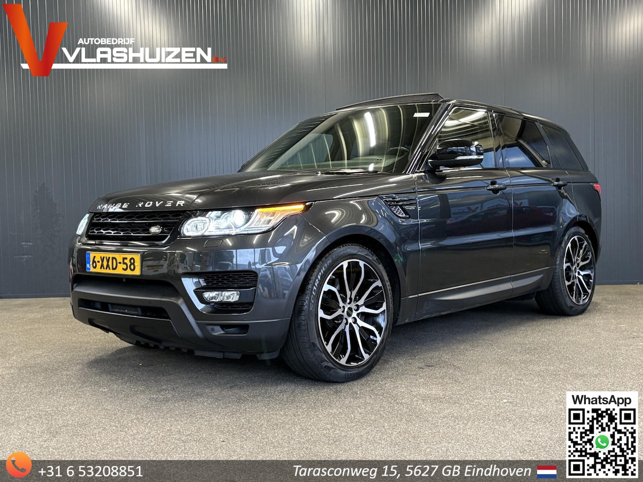 Land Rover Range Rover Sport - 3.0 TDV6 HSE Dynamic Automaat | Pano | Luchtvering | Keyless | Cruise | Climate | Navi | P - AutoWereld.nl