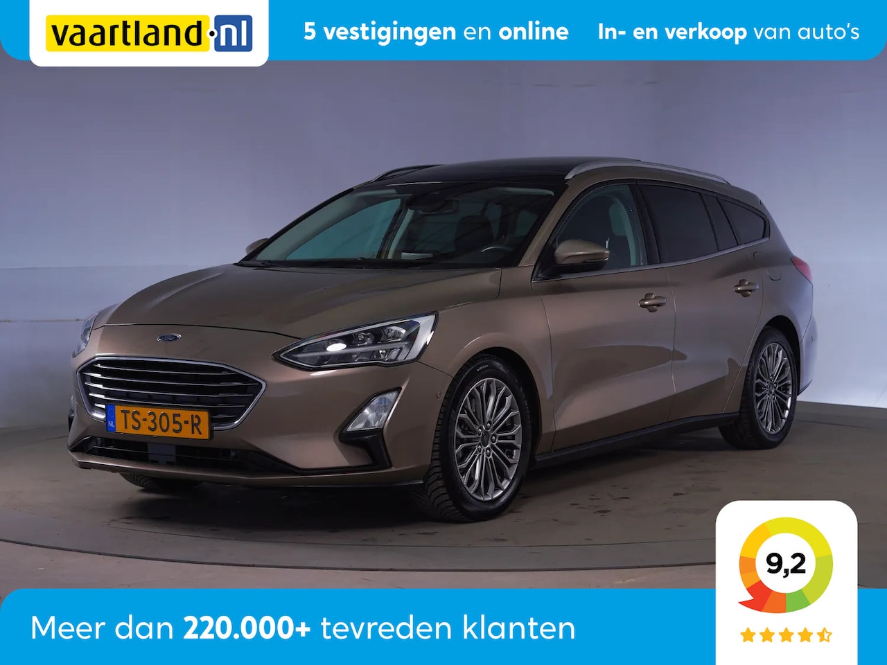 Ford Focus - 1.0 EcoBoost Titanum Business [ Panoramdak Led Keyless Nav ] - AutoWereld.nl