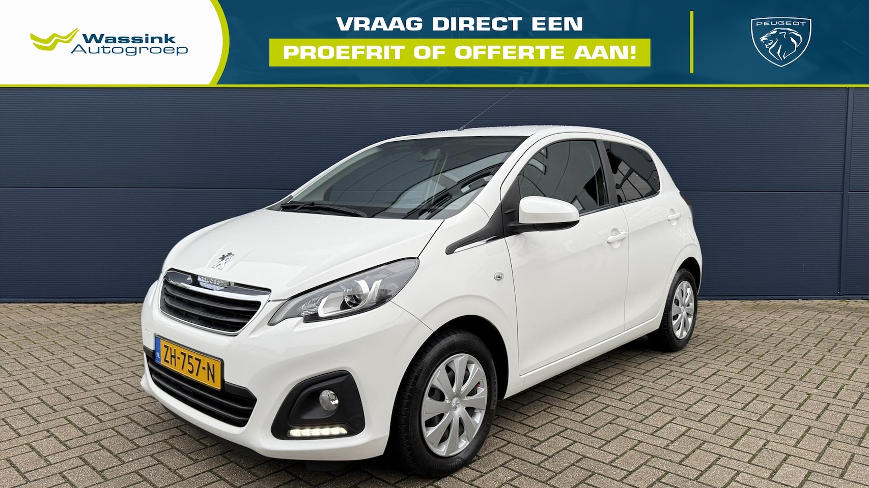 Peugeot 108 - 1.0 e-VTi 68pk 5D Active Automaat | Airco | Bluetooth | 5-deurs | - AutoWereld.nl