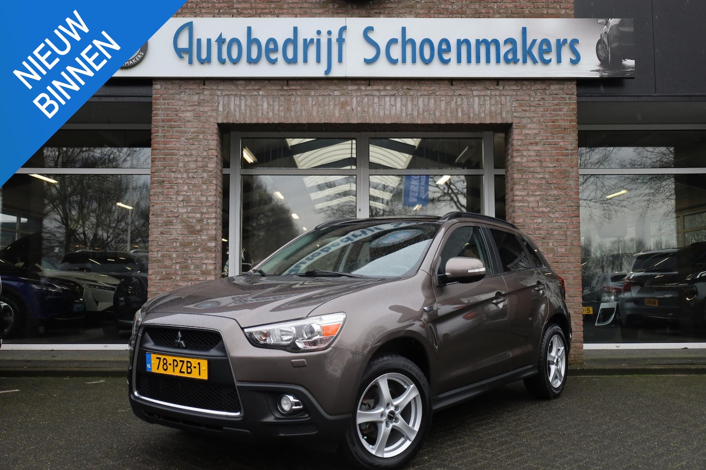 Mitsubishi ASX - 1.6 Intense ClearTec PANO CLIMA 17"LMV DEALER-OND. PDC 2xKEYLESS DAKRAILS NAP ENZ. - AutoWereld.nl