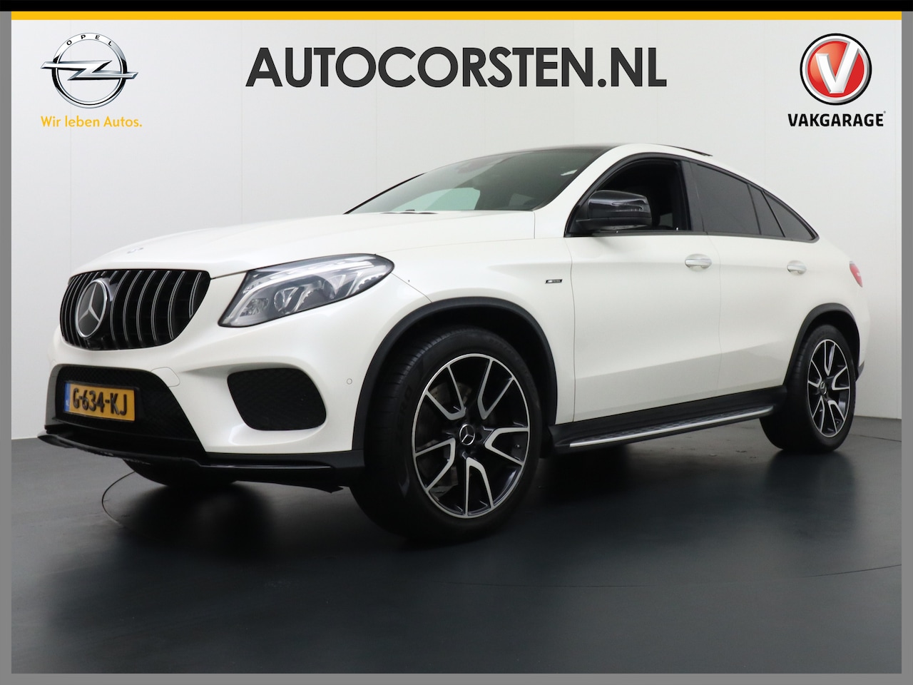 Mercedes-Benz GLE-Klasse Coupé - 450 AMG 4MATIC 368pk AUT-9 Leer 360-Camera (Airmatic+ADS)Luchtvering Panorama Glasdak Park - AutoWereld.nl