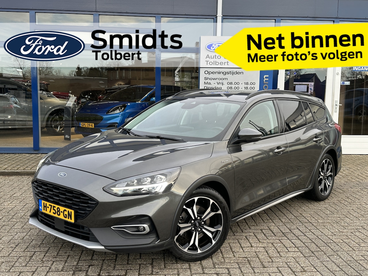 Ford Focus Wagon - 1.5 EcoBoost 150pk Active | Trekhaak | Winter Pack | 1500KG Trekgewicht!! | LED | Half lee - AutoWereld.nl