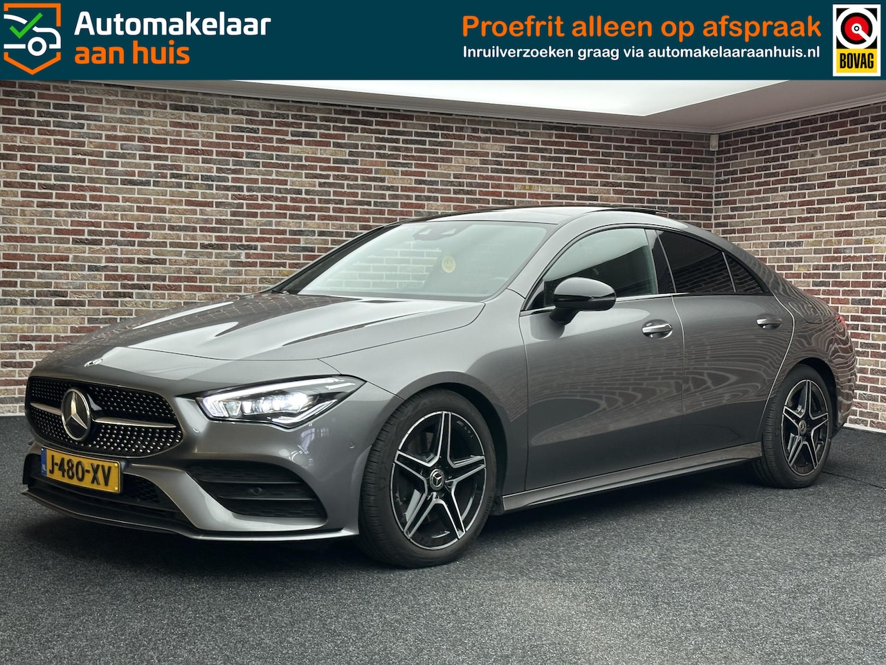 Mercedes-Benz CLA-Klasse - 200 Business Solution AMG Panorama Sfeer Stoelverwarming - AutoWereld.nl