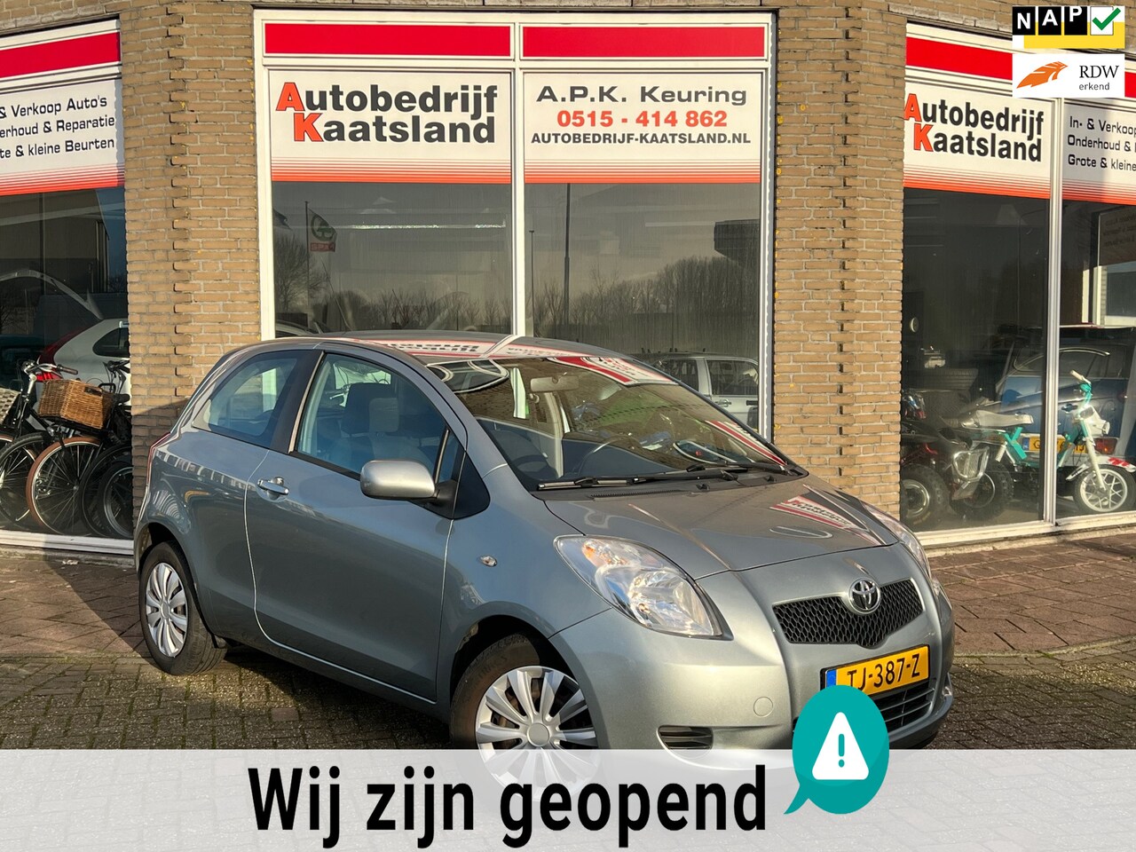 Toyota Yaris - 1.0 VVTi - Airco - 167.380 KM - APK: 11-2025 - AutoWereld.nl