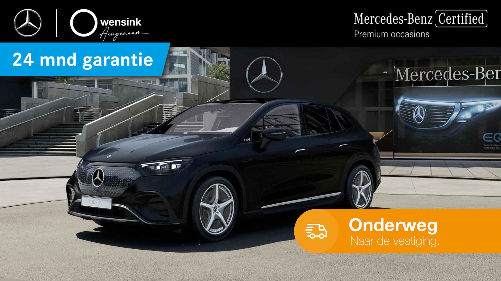 Mercedes-Benz EQE SUV - 300 AMG Line 91 kWh | Trekhaak | Panoramadak | Hyperscreen | Night pakket | - AutoWereld.nl