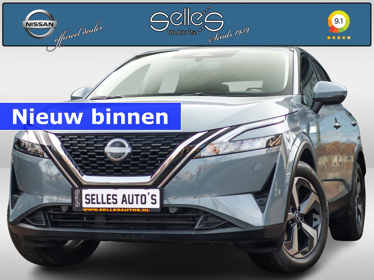 Nissan Qashqai - 1.3 MHEV Xtronic N-Connecta Applecarplay | Stoel/stuur verwarming | - AutoWereld.nl