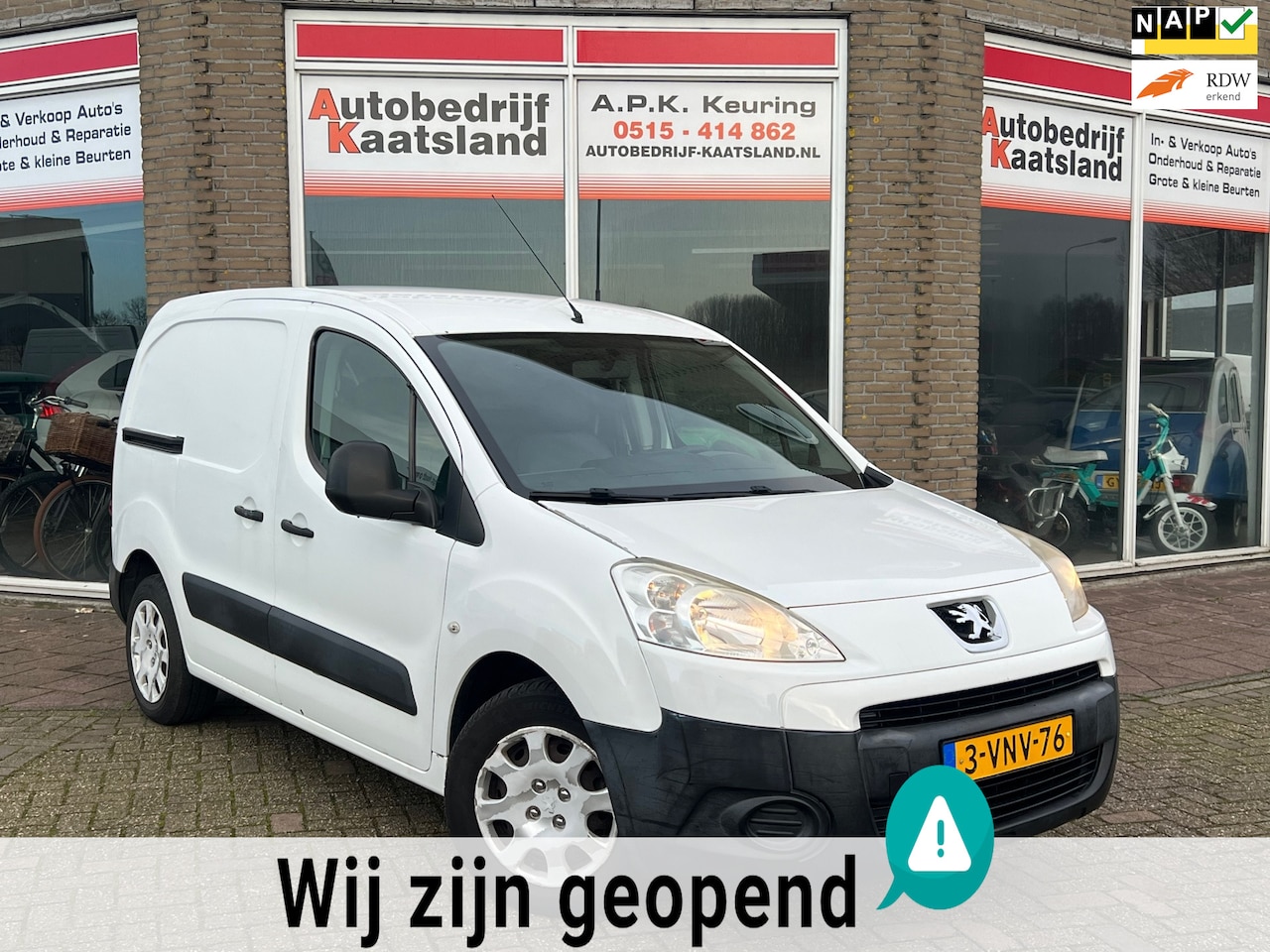 Peugeot Partner - 120 1.6 HDI L1 XT Profit + - Airco - Trekhaak - 2011 - AutoWereld.nl