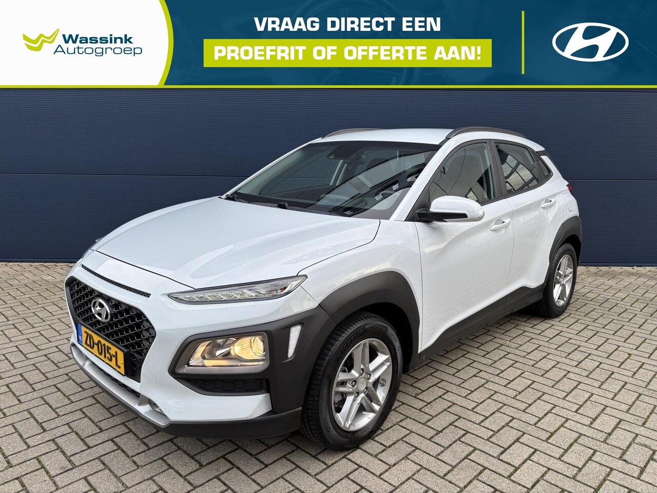 Hyundai Kona - 1.0 T-GDI 120pk 2WD Comfort | Navigatie | Cruise control | Parkeercamera | Climate control - AutoWereld.nl