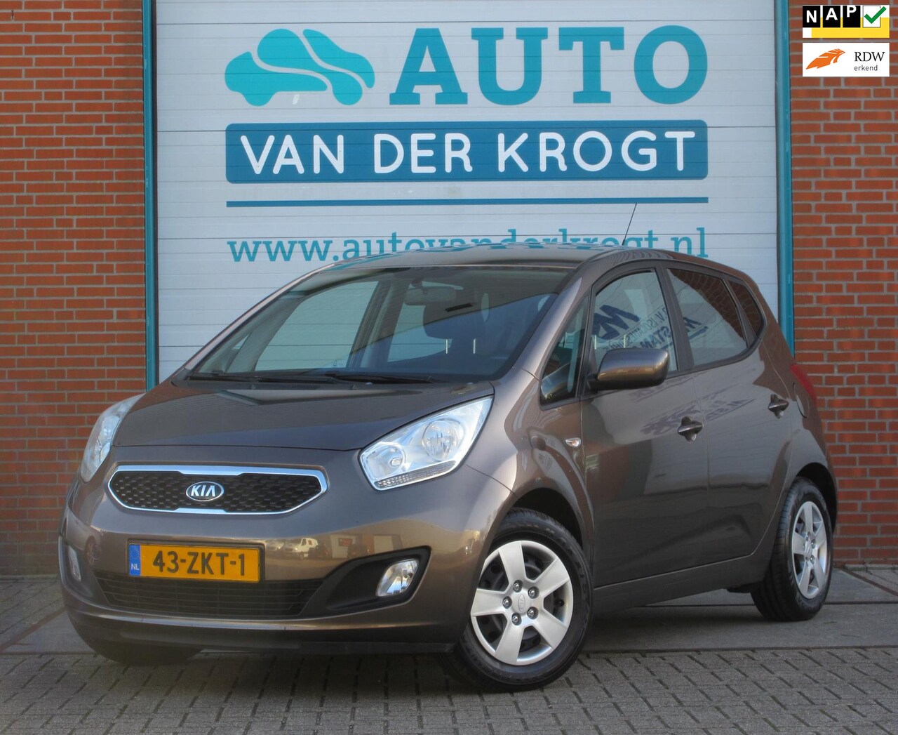 Kia Venga - 1.6 CVVT Plus Pack 1.6 CVVT Plus Pack, Automaat, Navi, Camera, APK 2-26 - AutoWereld.nl