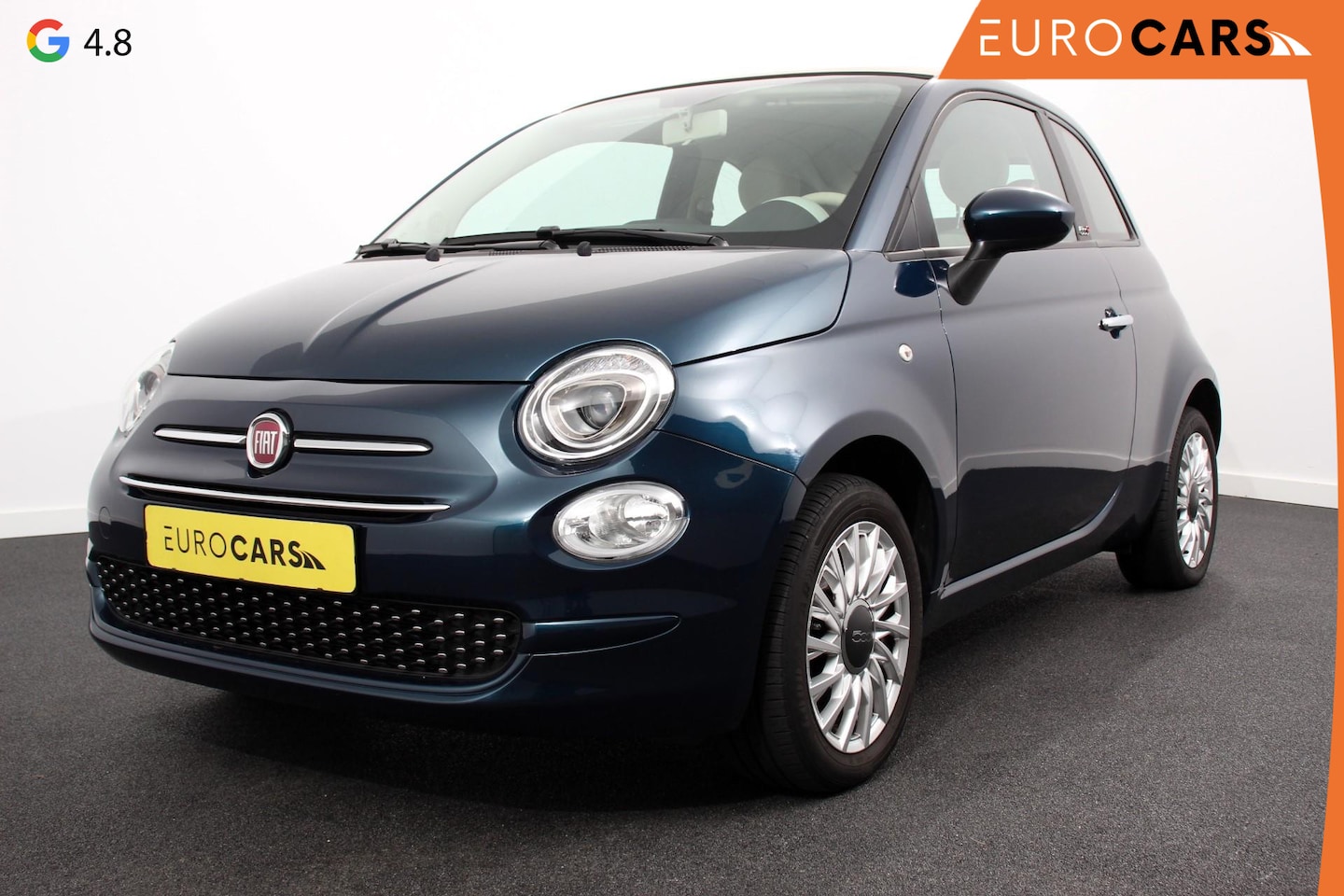 Fiat 500 C - 1.0 Hybrid Lounge Plus | Navigatie | Apple Carplay/Android Auto | Climate Control | Cruise - AutoWereld.nl