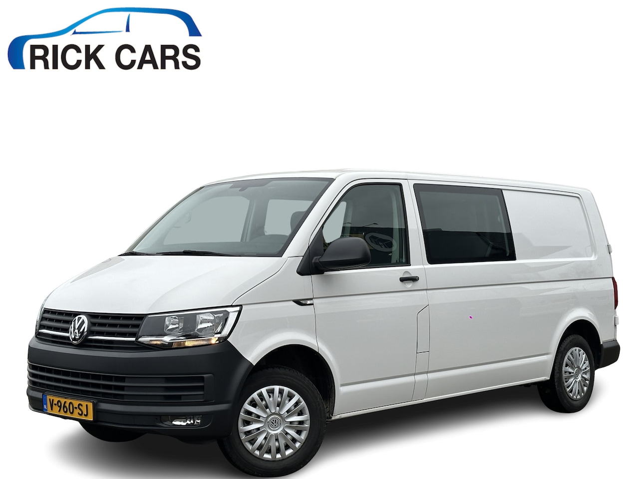 Volkswagen Transporter - 2.0 TDI 150PK EURO6**BPM VRIJ**L2H1 DC Automaat/dubbele cabine/navigatie - AutoWereld.nl