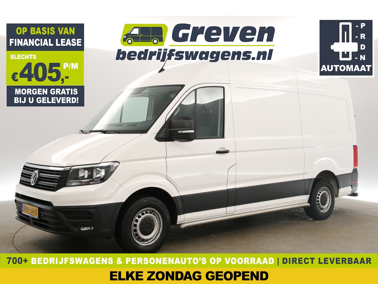 Volkswagen Crafter - 35 2.0 TDI L3H3 140PK DSG 3000KG Trekgew. Automaat Airco Cruise Carplay PDC Elektrpakket T - AutoWereld.nl