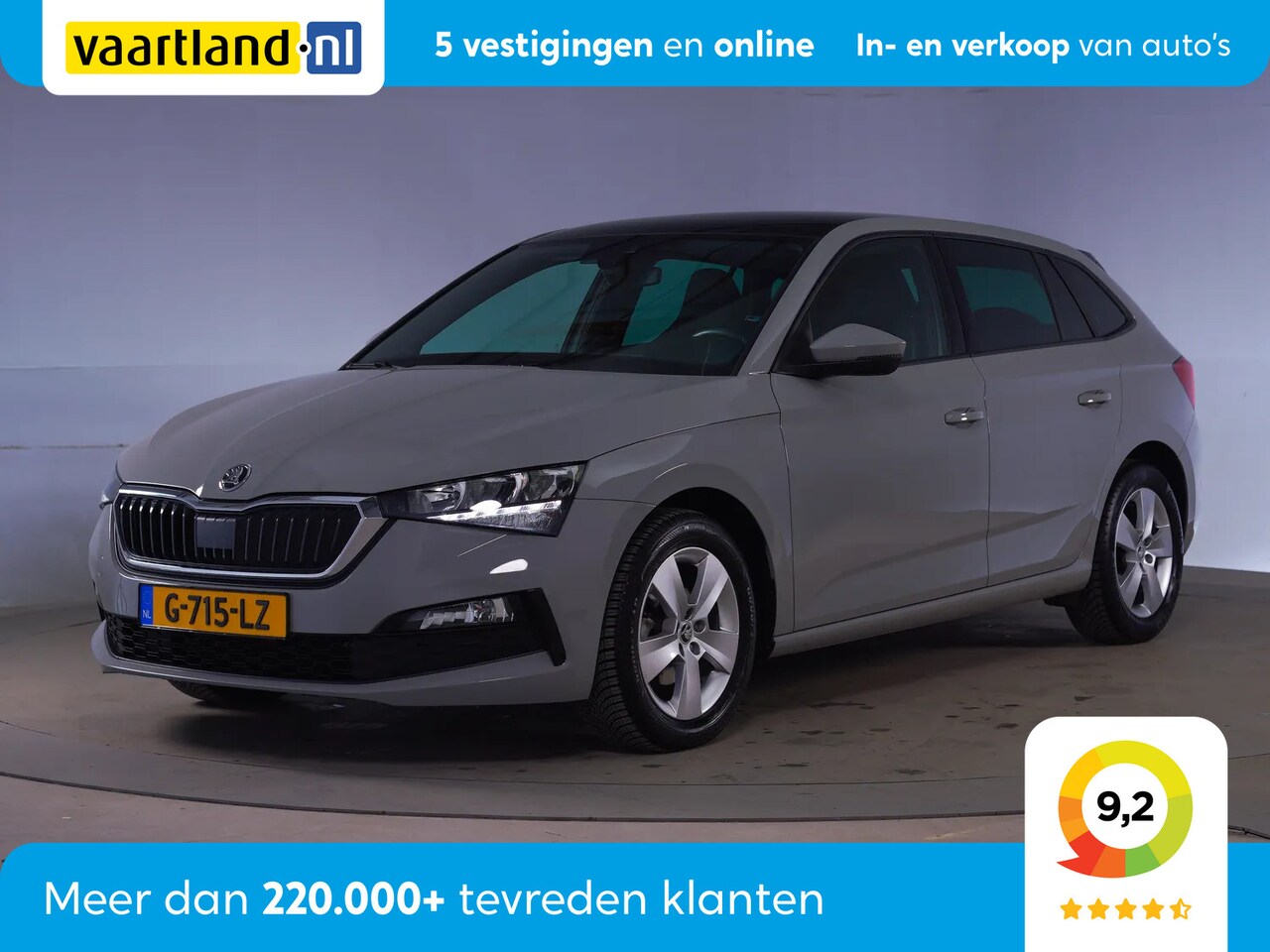 Skoda Scala - 1.5 TSI 150pk Sport Edition Aut. [ Panorama LED Camera ] - AutoWereld.nl