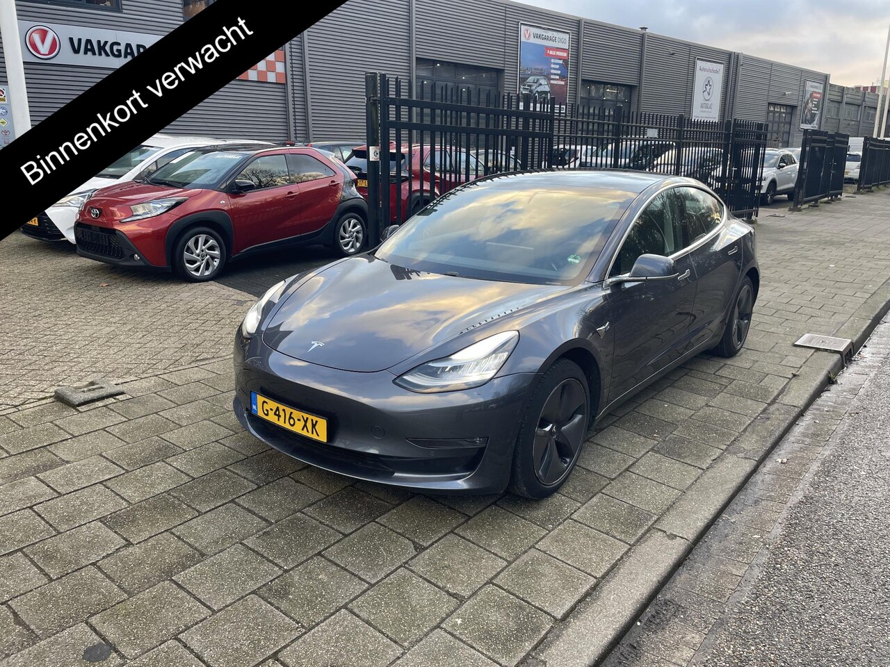 Tesla Model 3 - Long Range RWD Long Range AWD 75 kWh . 500km Range . Leder . Navigatie - AutoWereld.nl