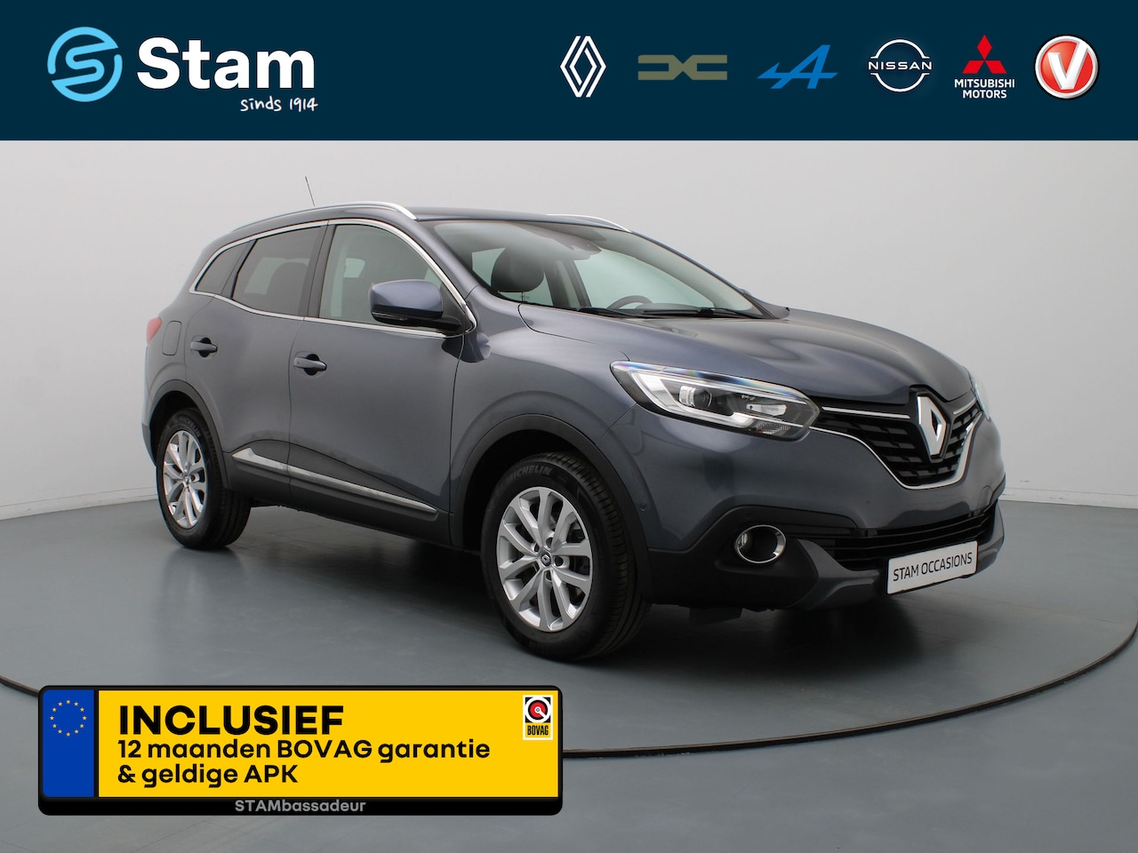 Renault Kadjar - TCe 130pk Intens EDC/AUTOMAAT Camera | Climate | Navi | Parkeersens. v+a | Trekhaak - AutoWereld.nl